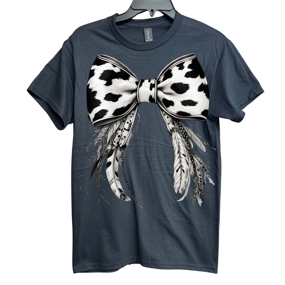 Western Cowboy Black Graphic Tee